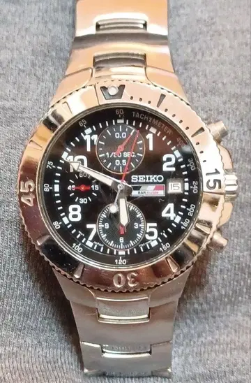 SEIKO 세이코 BAR HONDA 크로노그래프 손목시계