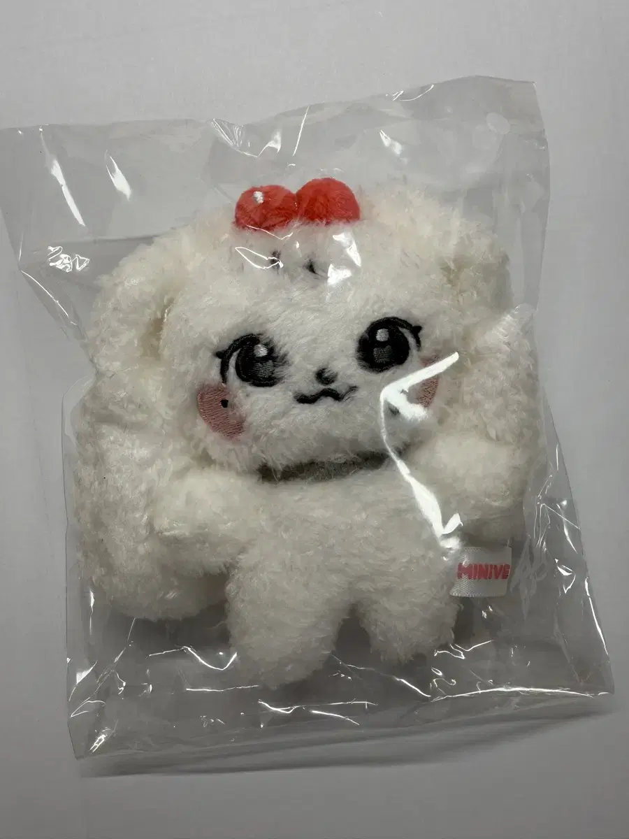 아이브 장원영 원영 미니브 체리 플러시 10cm 인형 키링 포카 분철