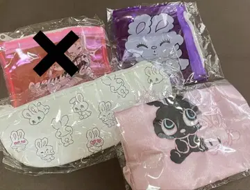 [ 3종류 세트 ] foxy illustrations 파우치 컬렉션