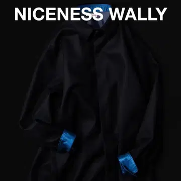 완판템 NICENESS 23AW WALLY 오휘 셔츠 멜톤 레어
