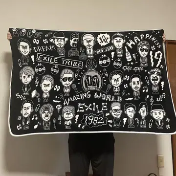 EXILE TRIBE 캐릭터 타월 AMAZING WORLD
