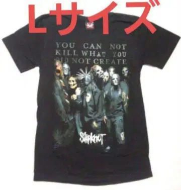 밴딩 티셔츠 SlipknoT 슬립낫 L 사이즈