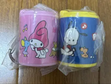 산리오 가챠가챠 포차코 마이멜로디 코인 실린더 코인 케이스 동전 지갑