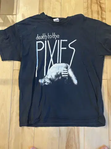 death to the PIXIES 티셔츠 XL 블랙