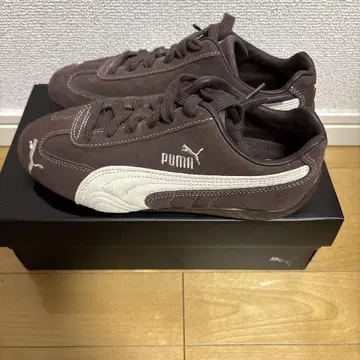미사용 새상품 PUMA SPEEDCAT 스피드캣 브라운 24CM