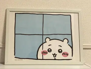 치이카와 (먼작귀) 벽 스티커 창문에서 들여다보는 치이카와