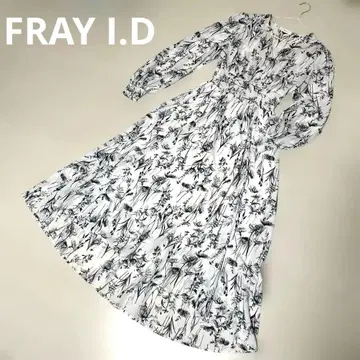 FRAY I.D 꽃무늬 롱 원피스 롱 기장