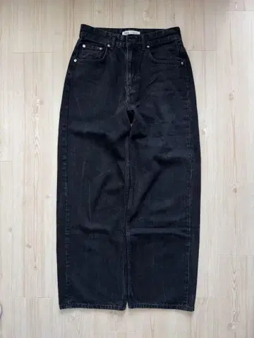 자라 BAGGY FIT PANT 청바지 36