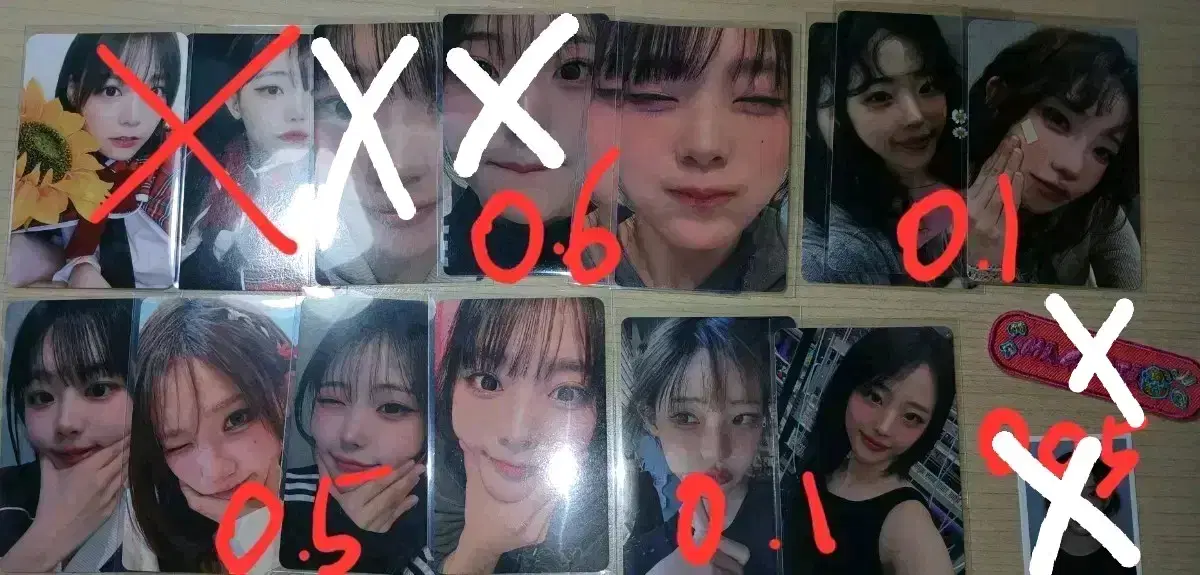 QWER 포카 양도 쵸단 마젠타 히나 냥뇽녕냥 이시연 시요밍 눈물참기