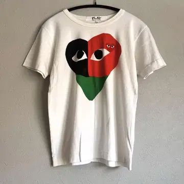 일본제 레어 COMME des GARONS PLAY 반팔 티셔츠 S