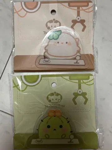 사랑과 깊은 하늘 MINISO 부드러운 선인장 코코넛 아크릴 클립