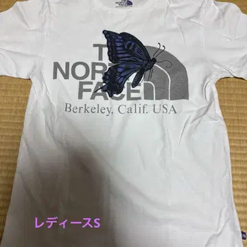 THE NORTH FACE 나비 그래픽 티셔츠