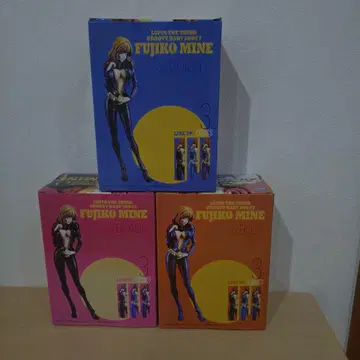 Fujiko Mine 피규어 3종 세트