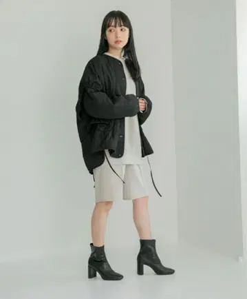 LOWRYS FARM 자켓/아우터 블루종/점퍼 블랙