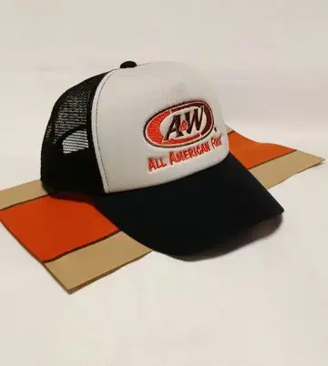 A&W 트래커 캡, 메쉬 캡 블랙