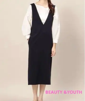 BY 더블 크로스 점퍼 스커트