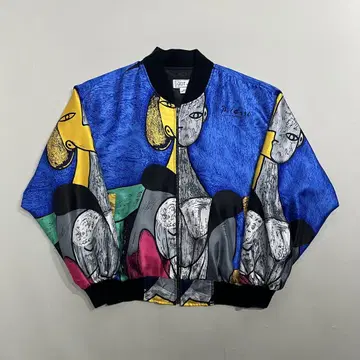 1990년대 피카소 디자인 블라우스