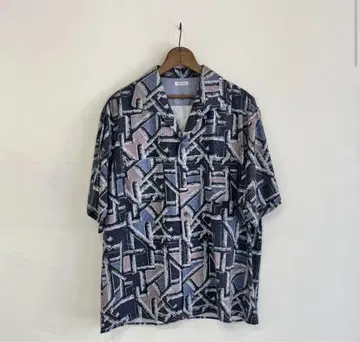 NICENESS BEAN / 프린트 실크 플란넬 셔츠 S/S