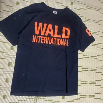 WALD INTERNATIONAL 티셔츠 G 네이비