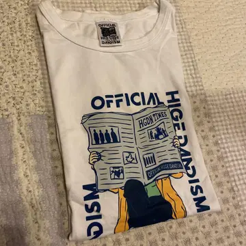officialdism 라이브 티셔츠 Editorial L 사이즈