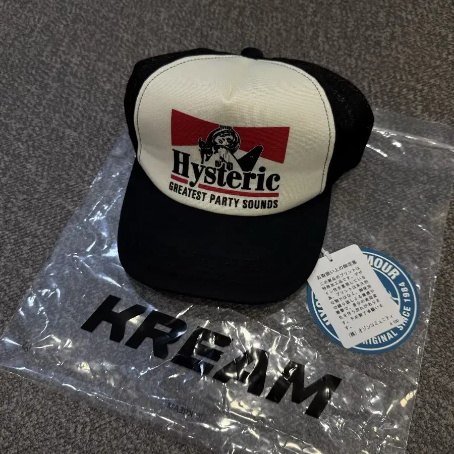 HYSTERIC GLAMOUR Guitar Girl Mesh Cap HYSTERIC GLAMOUR CAP