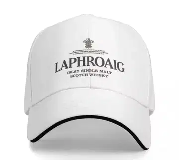 모자/야구 모자/캡 'LAPHROAIG 라프로이그 위스키 화이트' 새상품