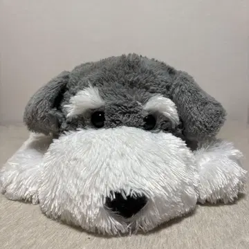 슈나우저의 크고 푹신푹신 봉제 인형