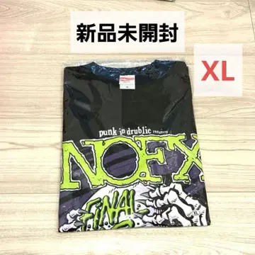 미개봉 새상품 NOFX Admat T-shirt XL 파이널 투어
