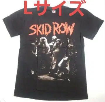 락 티셔츠 SKID ROW(스키드 로우) L 사이즈