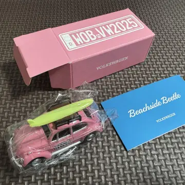 모로조프 비틀 2025 핑크 미니카 VW beetle