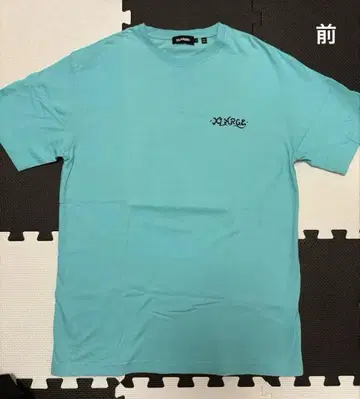 XLARGE 터콰이즈 티셔츠 그래픽