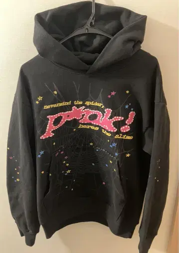 Sp5der p*nk 웹 후드 GROW AROUND 구매 상품