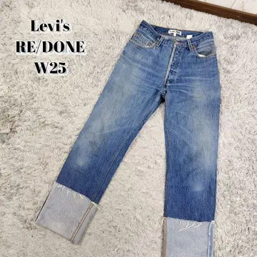 리바이스 RE/DONE 리컨스트럭션 데님 롤업 TOMORROWLAND