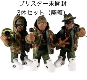 메즈코 단종 RUN DMC 피규어 3개 세트 초레어 카모플라쥬 미개봉