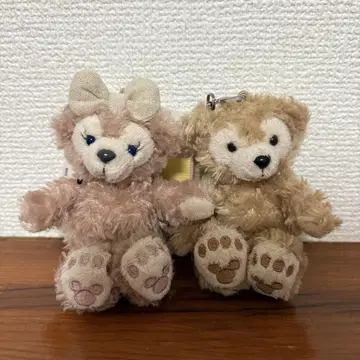 디즈니 디즈니 씨 더피 & 셰리 메이 봉제 인형 키링