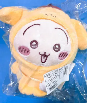 치이카와 산리오 콜라보 봉제 인형 토끼 폼폼푸딩