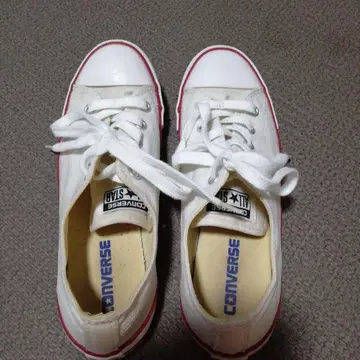 CONVERSE ALL STAR 화이트 스니커즈