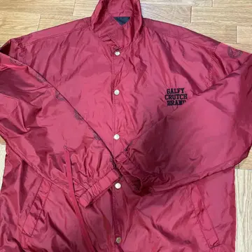 GALFY CRUTCH BRAND 빨간색 나일론 자켓