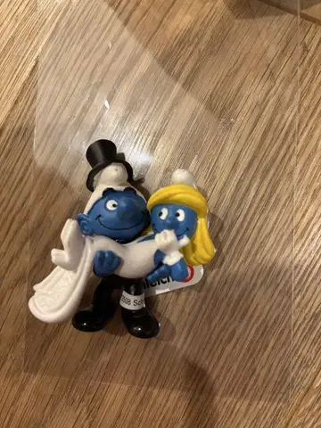 스머프 웨딩 피규어 슐라이히