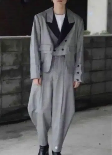 소시오츠키 자켓과 슬랙스