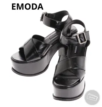 EMODA W 크로스 벌키 샌들