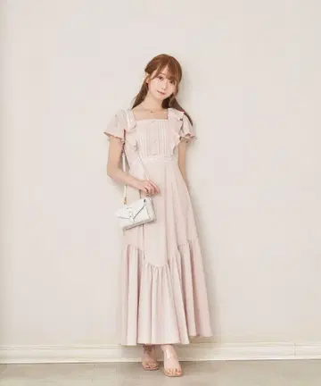 로제 뮤즈 레이스 어레인지 원피스