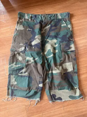 카모플라쥬 카고 팬츠