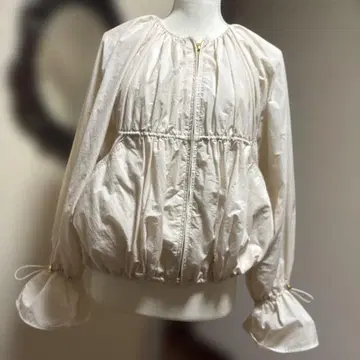 스프링 코트 샤리샤리 블루종 SEADRAKE