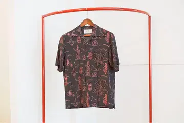 Aloha Blossom 반팔 하와이안 셔츠