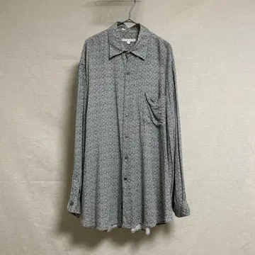 PERRY ELLIS 기하학 패턴 셔츠 L 사이즈