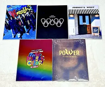 WEST. 팜플렛 5권 묶음 판매