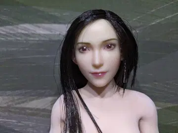 1/6 피규어용 헤드 슈퍼 덕 파이널 F 티파