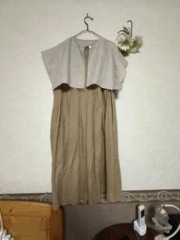 노프두노드 린넨 100% 반팔 가디건 볼레로