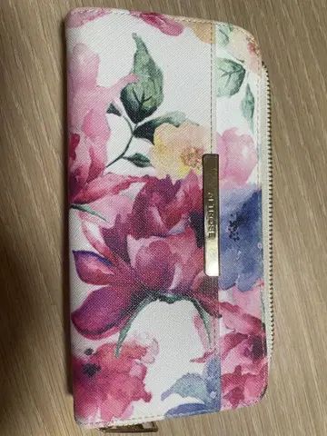 꽃무늬 장지갑